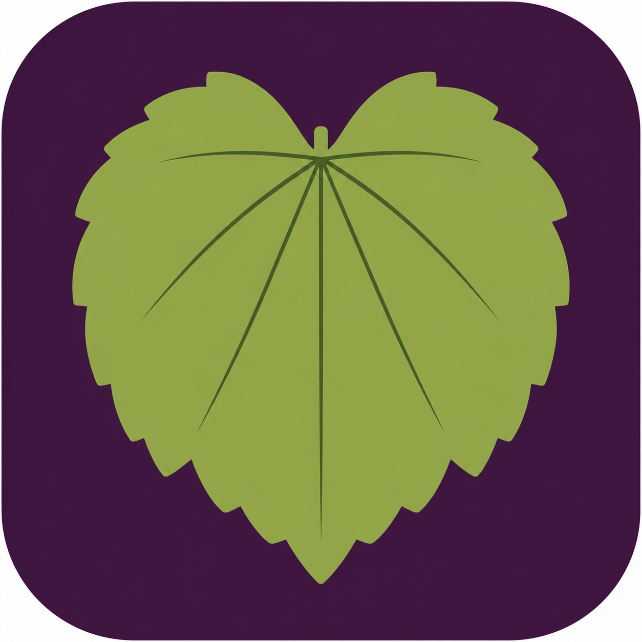Muscadine leaf icon